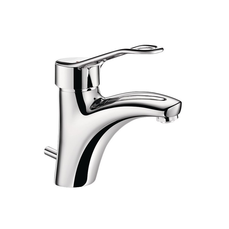 Mitigeur à bec fixe avec tirette et vidage mitigeur à bec fixe avec tirette et vidage 1 pièce(s) - d