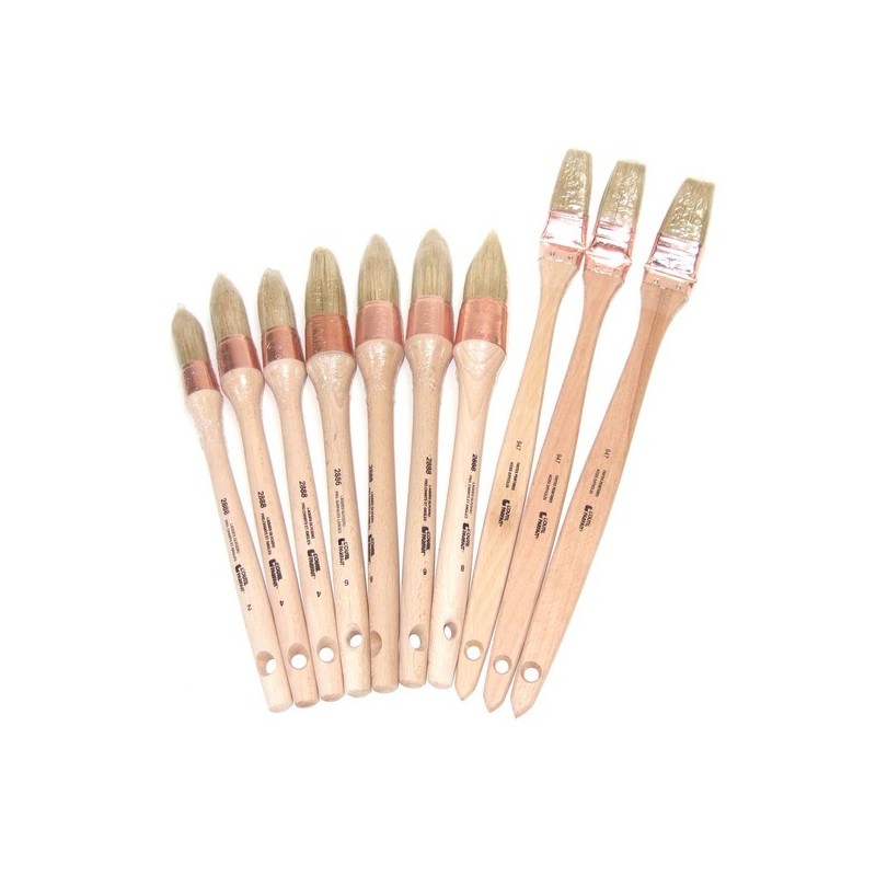 Lot pinceaux standards lot pinceaux standards 1 lot(s) de 10 pièce(s) - l'outil parfait marquardt