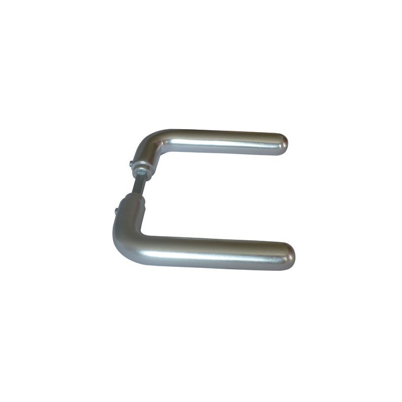 Béquilles doubles béquilles volvic/1280 aluminium argent 1 paire(s) - duval