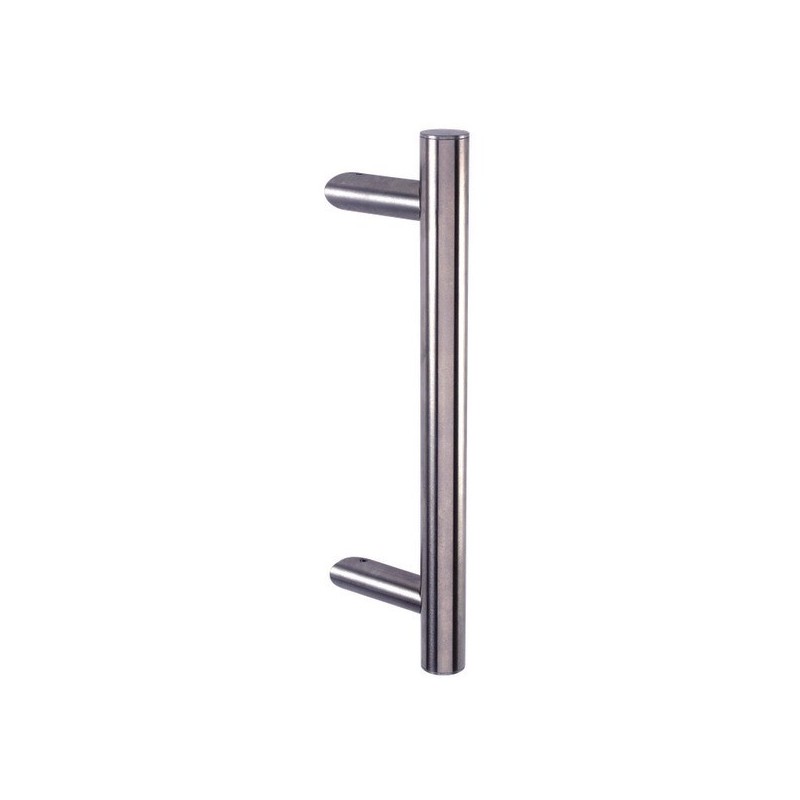 Poignées de tirage d'entraxes standards poignée 1885 ø 30 ea 300 mm hauteur 500 mm inox satiné 1 piè