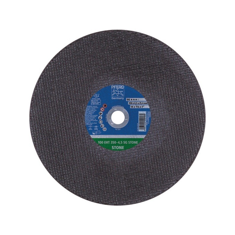 Disque tronçonneuse manuelle pierre sg 350 x 4.5 x 20 disque tronçonneuse manuelle pierre sg 350 x 4