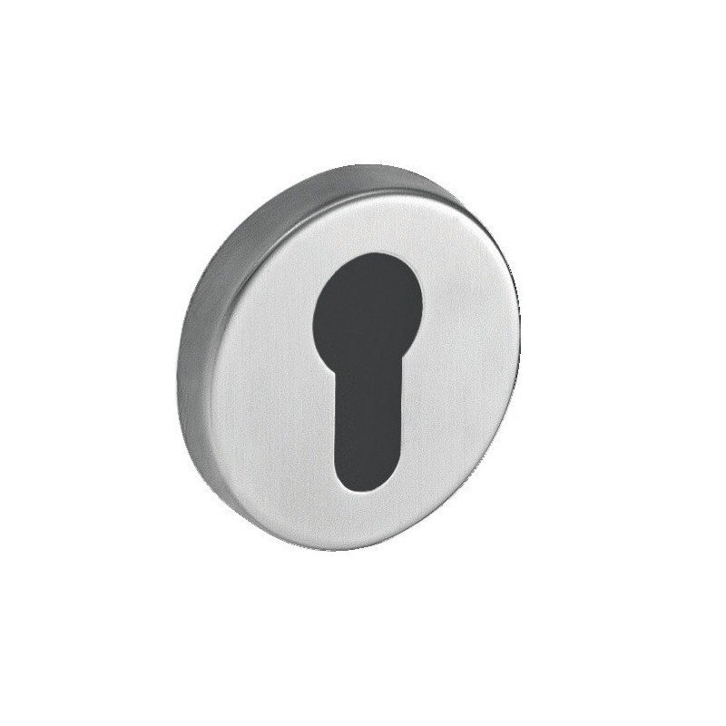 Paire de rosaces linox 1 pièce(s) jeu de rosaces 6420 clé i inox - vachette anjou