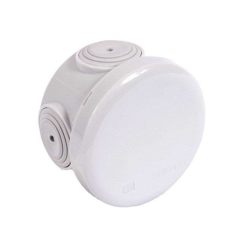 Boîte de dérivation étanche 1 pièce(s) boîte étanche ronde ø 70 mm profondeur 40 mm - debflex