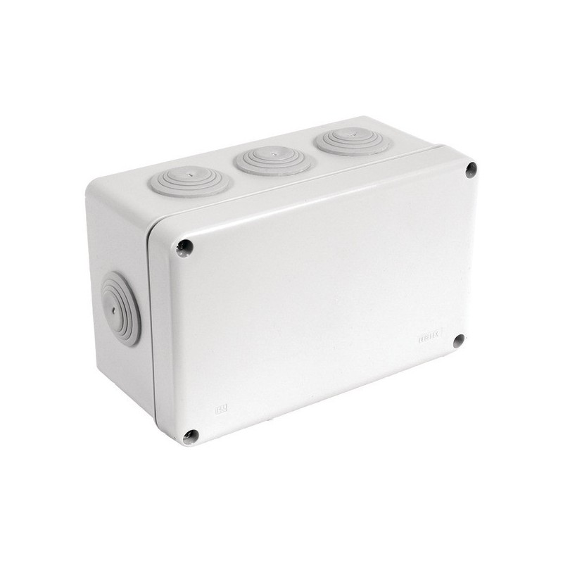 Boîte de dérivation étanche 1 pièce(s) boîte étanche rectangle 170 x 100 x 80 mm - debflex