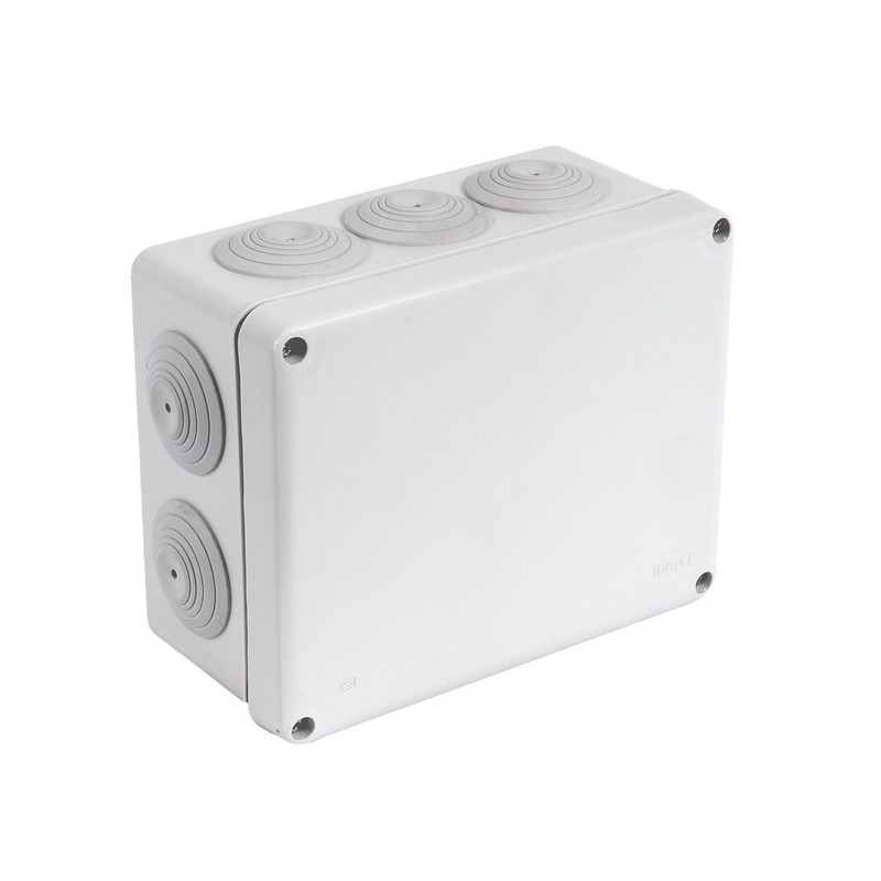 Boîte de dérivation étanche 1 pièce(s) boîte étanche rectangle 170 x 170 x 80 mm - debflex