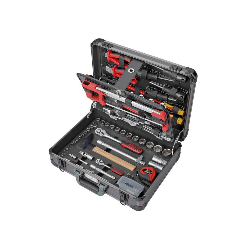 Coffret maintenance 1/4 + 1/2 coffret maintenance 1/4 + 1/2 1 coffret(s) de 131 pièce(s) - ks tools