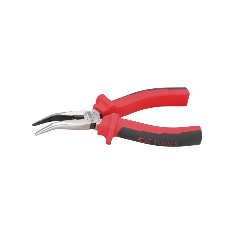 Pinces à becs 1/2 ronds coudés ergotorque® pince à becs 1/2 ronds coudés ergotorque® 165 mm 1 pièce(