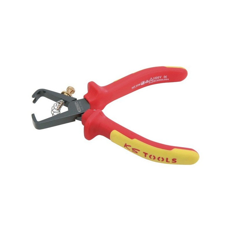 Pince à denuder isolée 1000v 150 mm pince à denuder isolée 1000v 150 mm 1 pièce(s) - ks tools