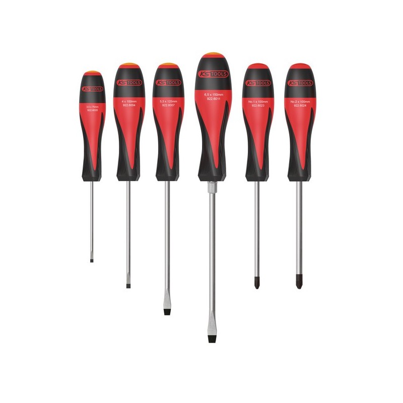 Jeu de tournevis ultimate® fente/phillips® jeu de tournevis ultimate® fente/phillips® 1 jeu(x) de 6 