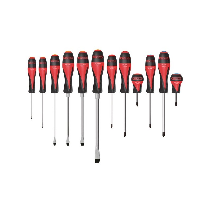 Jeu de tournevis ultimate® fente/ph/pz jeu de tournevis ultimate® fente/ph/pz 1 jeu(x) de 12 pièce(s