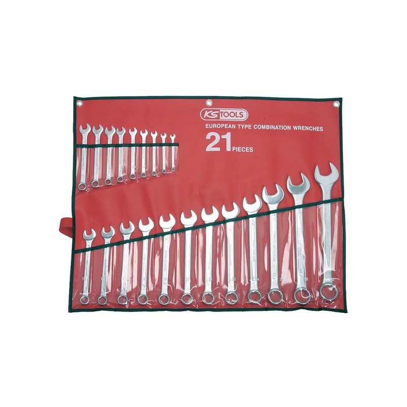 Jeu de clés mixtes en trousses 6-28 mm jeu de clés mixtes en trousses 6-28 mm 1 jeu(x) de 21 pièce(s