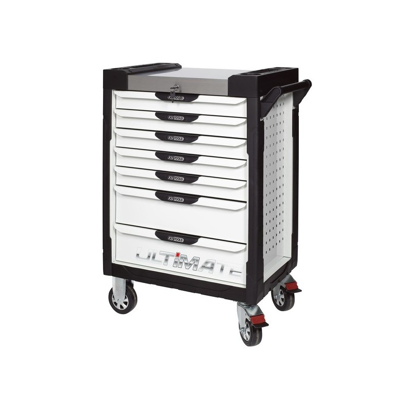 Servantes ultimate servante ultimate 7 tiroirs blanche 7 67 kg blanc 1 pièce(s) - ks tools