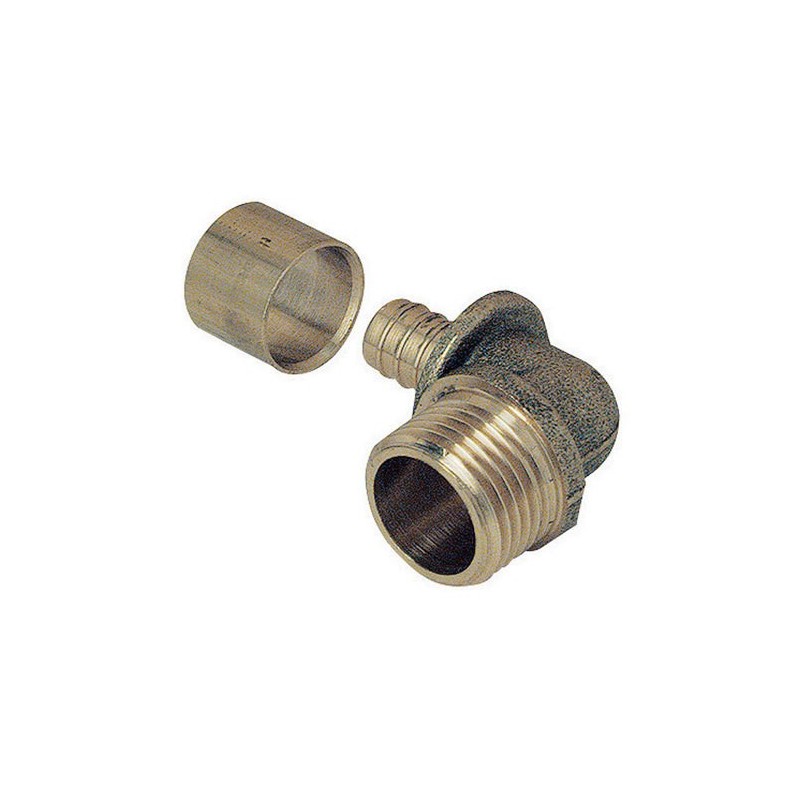 Coudes per à glissement coude mâle fixe par glissement per 12 filetage 12/17 1 pièce(s) - ayor