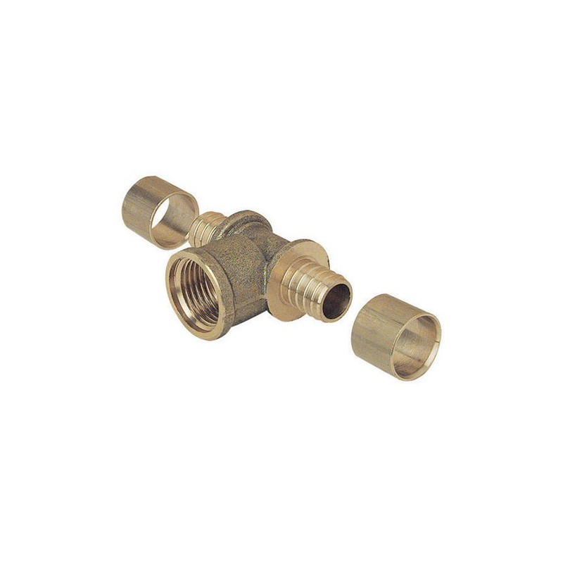 Tés per à glissement té femelle par glissement per 12 filetage 15/21 1 pièce(s) 15 x 21 mm - somatherm for you