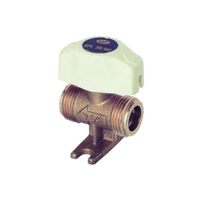 Robinet d'arrêt 1/4 tour (butane/propane) m20x150 robinet d'arrêt 1/4 tour (butane/propane) m20x150 