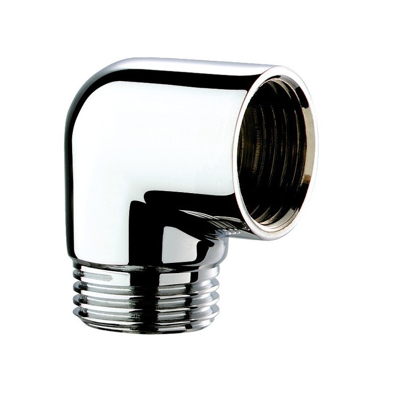 Raccords équerres raccords équerres m1/2" f1/2" h 25 l 10 1 sachet(s) de 2 pièce(s) laiton chromé 15/21 (1/2") mâle / femelle 90° - delabie