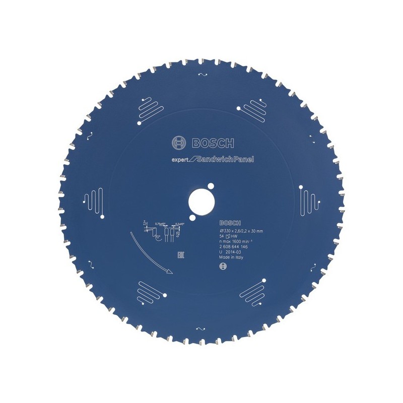 Lames de scie circulaire expert sandwich acier, aluminium - métaux non-ferreux lame de scie circu. e