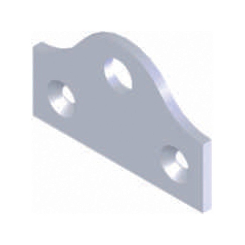 Moraillon à plat percé 60 x 37 mm moraillon à plat percé 60 x 37 mm 1 pièce(s) - monin