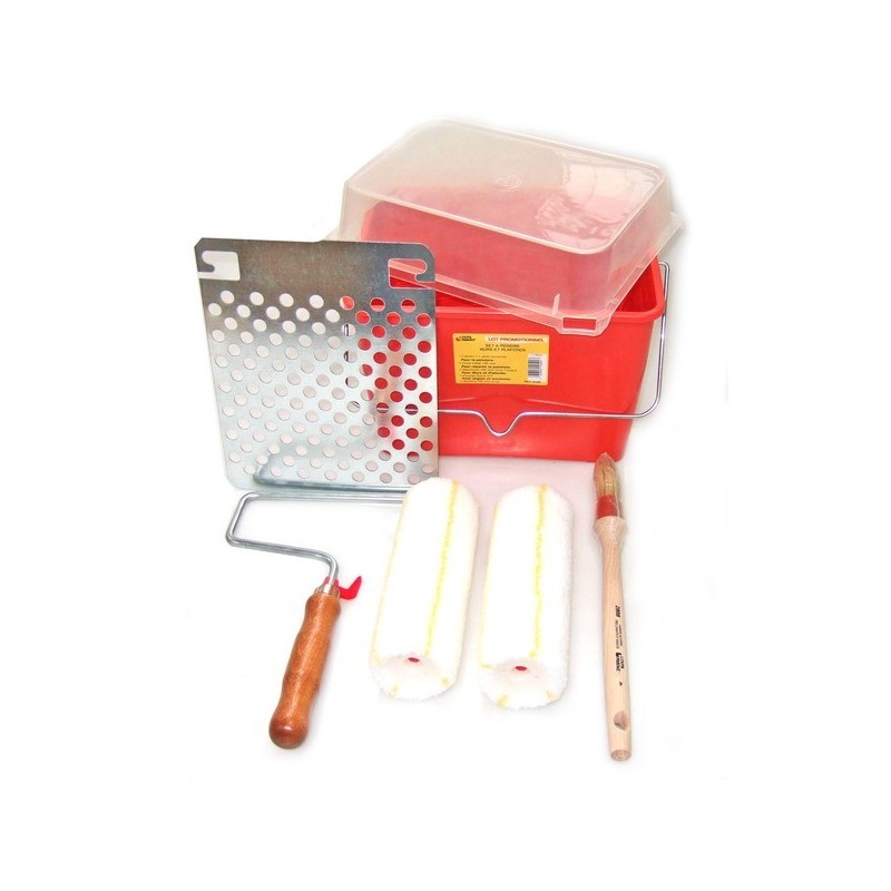 Set à peindre murs et plafonds set à peindre murs et plafonds 1 ensemble(s) de 6 pièce(s) - l'outil