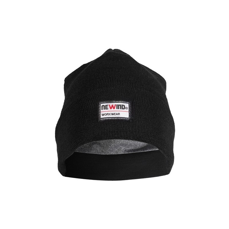 Bonnet coupe vent noir tu laine / acrylique 100 - 200 g unique bonnet coupe vent noir tu bonnet noir