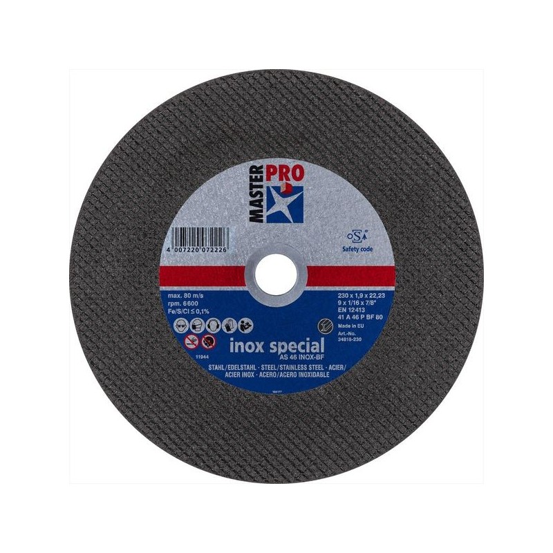 Disque à Meuler Acier/Fonte 125 mm-7 A 30 P PSF/22,23 PFERD