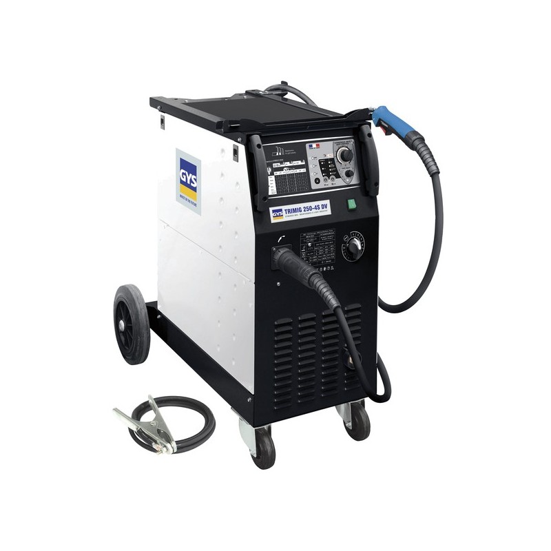 Poste de soudure trimig 250-4s 86 kg poste de soudure trimig 250-4s mig/mag triphasé 230v/400v 35-25