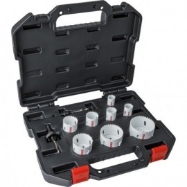 Coffret de scies trépans bimétal HSS M42