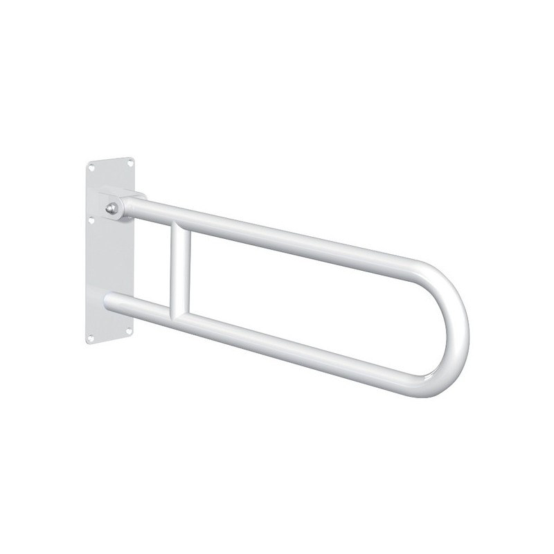 Poignées relevables poignée relevable basic ø 32 l.760 mm - epoxy blanc 1 pièce(s) - delabie