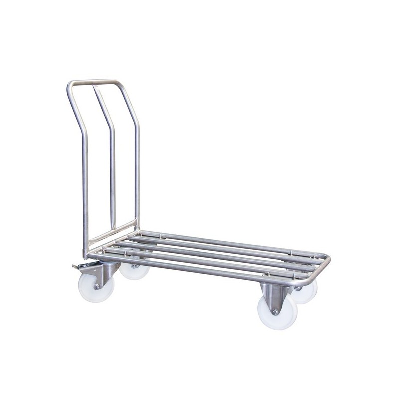 Chariot inox 400 kg 400 kg chariot inox 400 kg 1 pièce(s) 1000 mm 518 mm - fimm