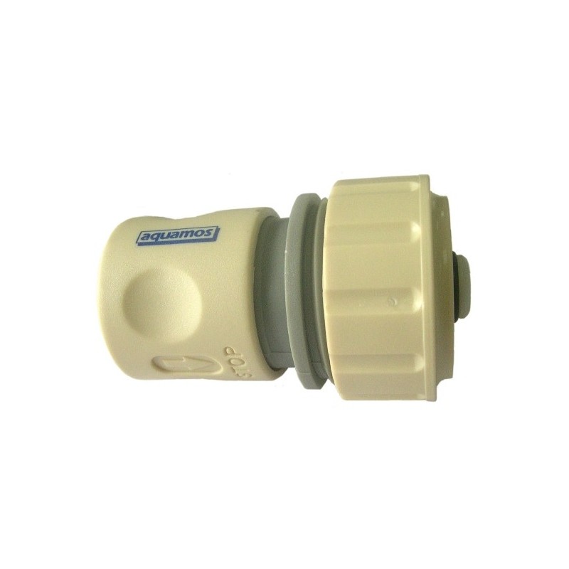 Raccords rapides plastique raccord automatique aquastop ø 15 plastique 1 pièce(s) - boutte