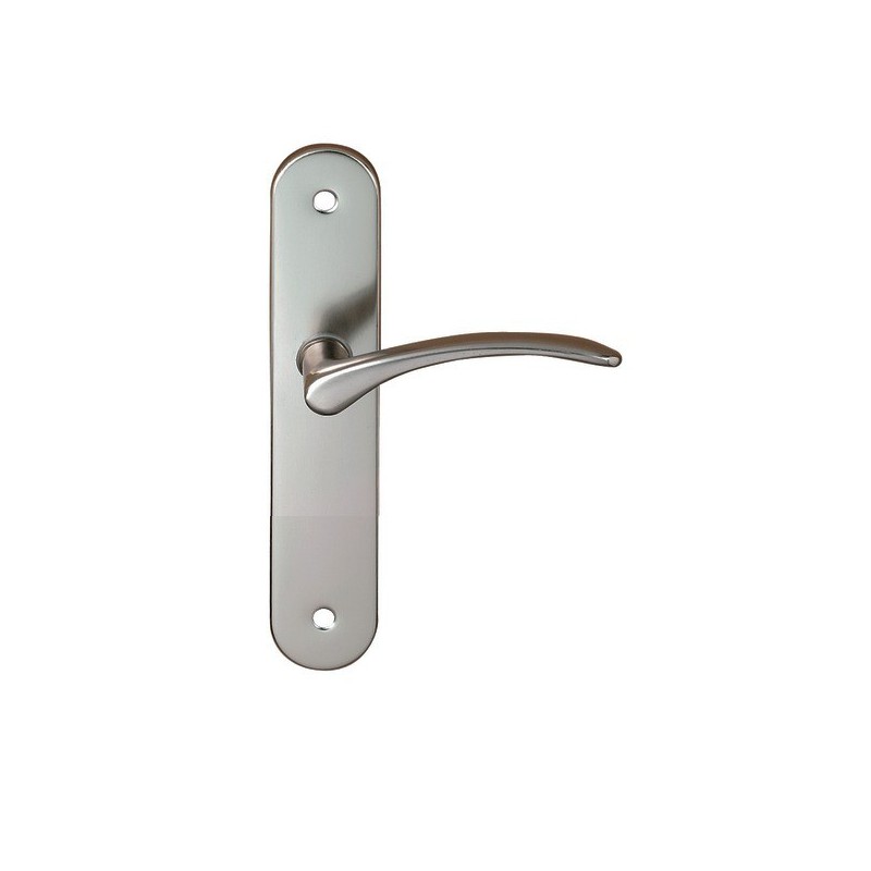 Ensembles poignées dianeta poignée 165 mm dianeta sur plaque zamak cd+dc nickel mat 7 mm 195 mm chp_