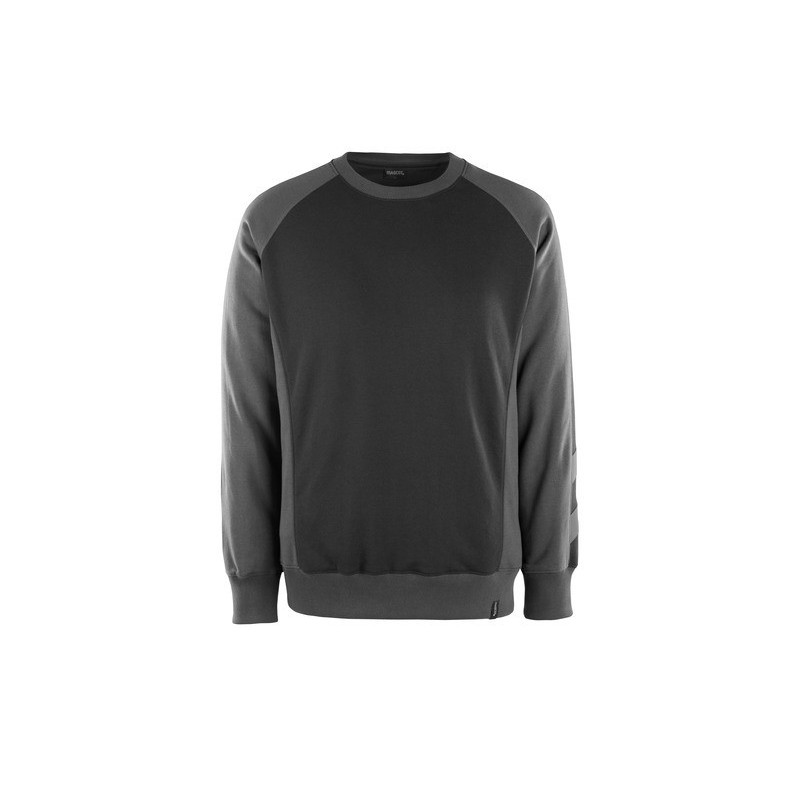 Sweats col rond witten sweat col rond witten noir/anthracite t3xl 3xl 300 - 400 g coton / polyester