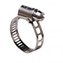 Collier SERFLEX à bande ajourée standard - Acier galvanisé