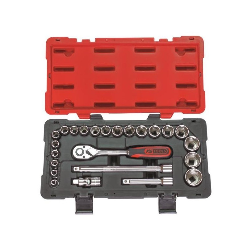 Coffret de douilles 1/2 ultimate coffret de douilles 1/2 ultimate 1 coffret(s) de 24 pièce(s) - ks t