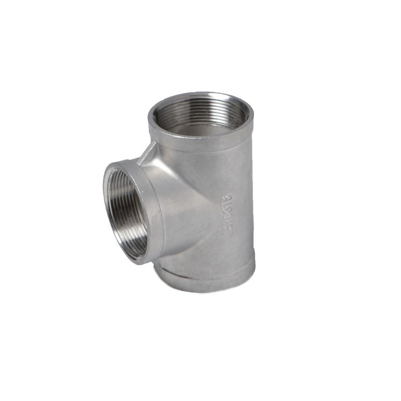 Té égal à visser té égal 2(50x60) 316l 1 pièce(s) - atusa france eurl.