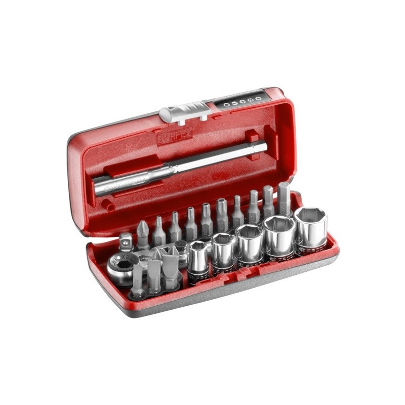 Coffret serrage-vissage 1/4 pico coffret serrage-vissage 1/4 pico 1 coffret(s) de 23 pièce(s) - faco