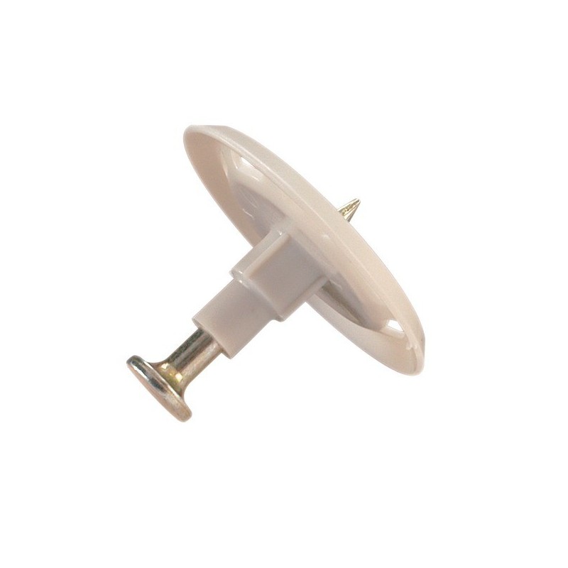 Clous tête de rivet spitfire - isolation sur béton tampons cr9-30p 30 mm lisse acier clair plate bét