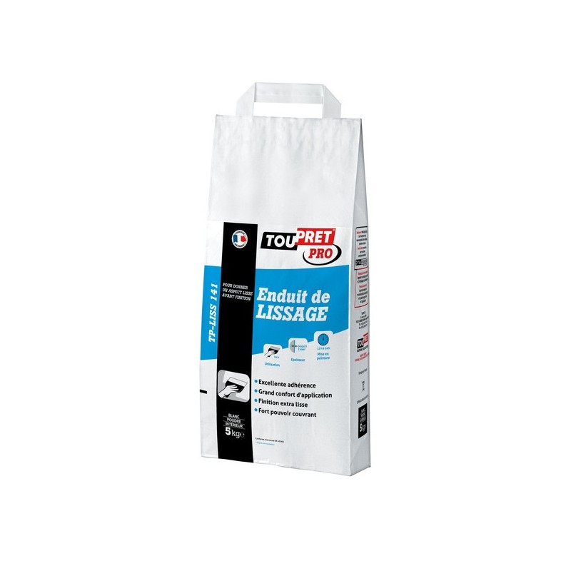 Enduits de lissage poudre enduit de lissage poudre 1 sac(s) de 5 kilogramme(s) - toupret
