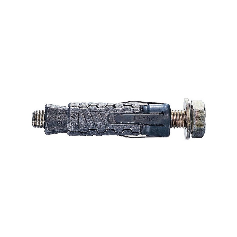 Chevilles à expansion gm - matériaux pleins cheville en fonte gm 6/s charges lourdes de 100 à 4000 kg béton fixation courante m6 x 47 mm 47 mm 1 boîte