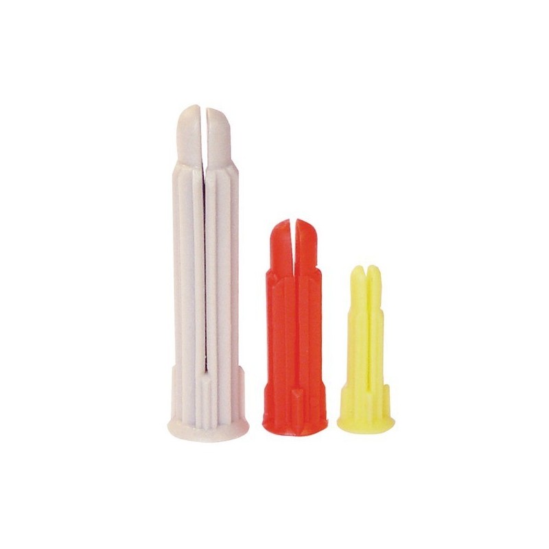 Cheville légère à expansion pc - multi-matériaux cheville en polypropylène p 10 c charges légères de