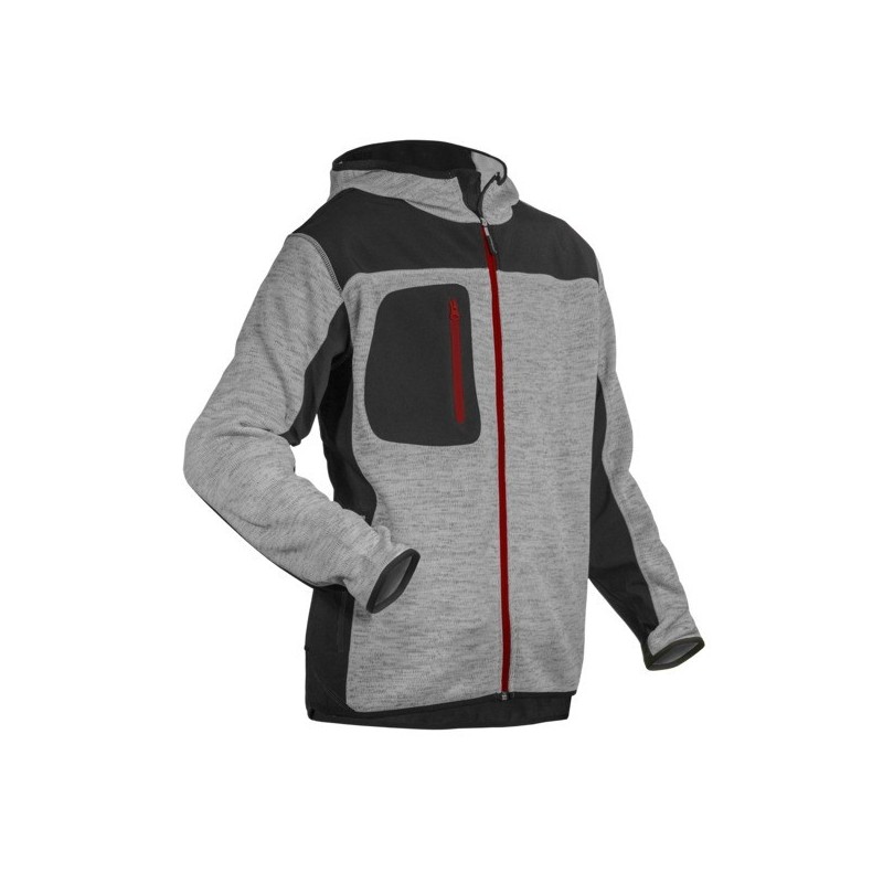 Veste bi-matière bora veste bi-matière bora gris t3xl 3xl 300 - 400 g entre 1 et 3 veste élasthanne 