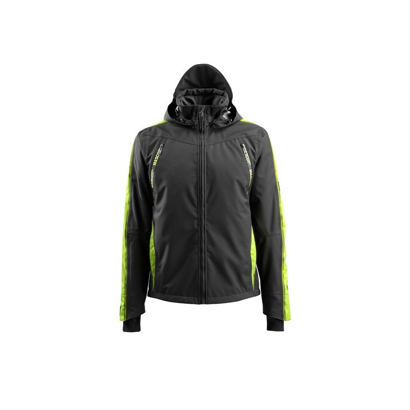 Blouson gandia blouson gandia noir/jaune t3xl 200 - 300 g 3xl entre 1 et 3 polyester veste noir/jaun