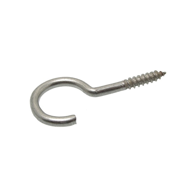 Crochet à vis bois - inox a2 crochet armoire a2 6x60 1 boîte(s) de 100 pièce(s) - acton