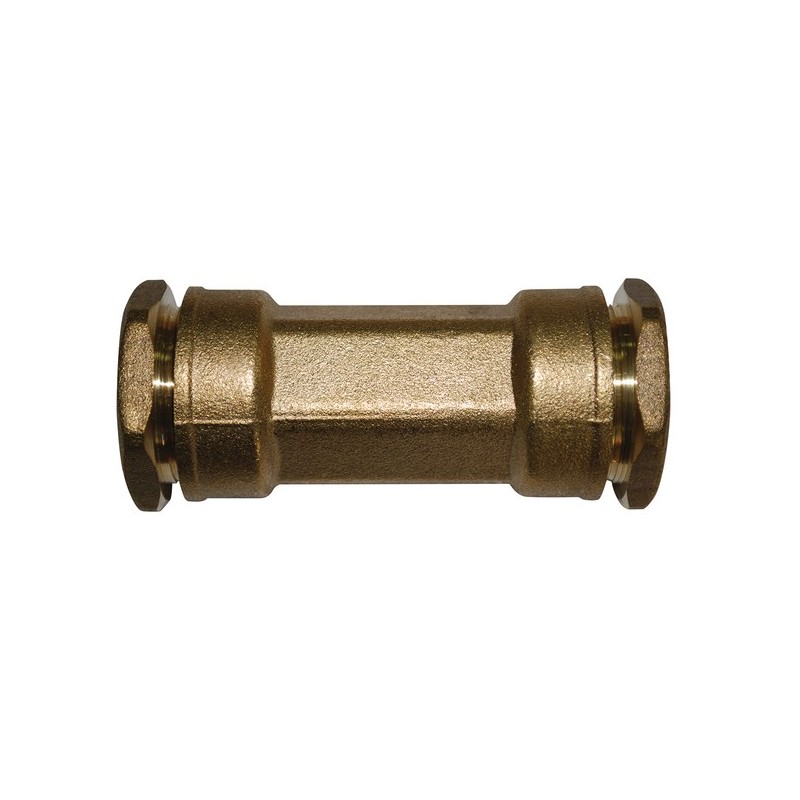 Jonctions de réparation laiton pour tube polyéthylène (pe) jonction de réparation ø 32 mm - laiton 1