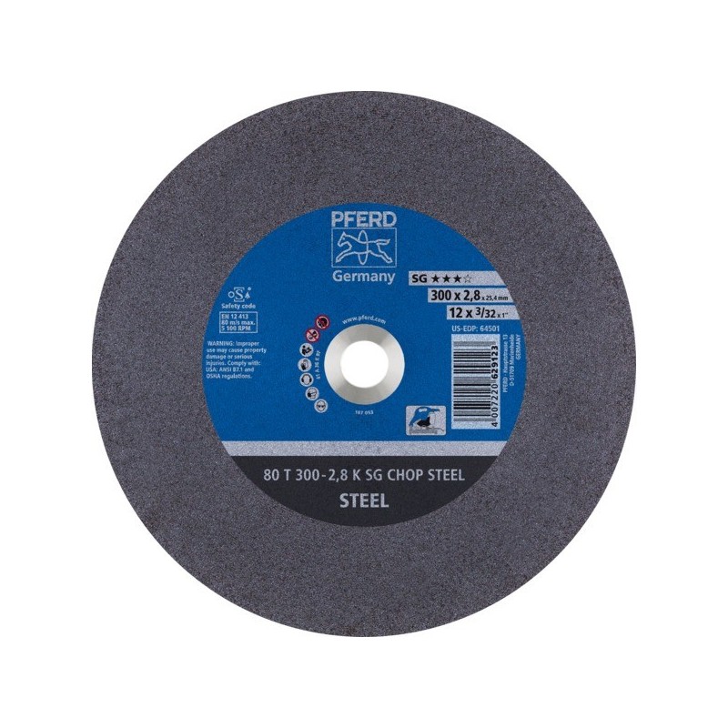 Disques à tronçonner machines stationnaires ligne performance sg chopsaw disque à tronconner 80 t 30