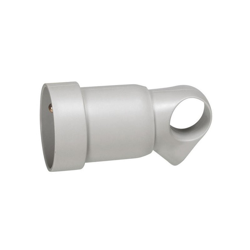 Fiches femelles plastique 2p+t fiche femelle 2p+t 16 a anneau gris 1 pièce(s) - legrand snc