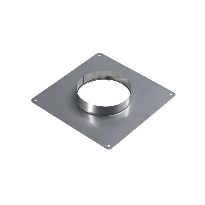 Plaques d'étanchéité inox 350 x 350 mm plaque d'étancheite inox ø 150-155/161 mm 1 pièce(s) - toleri