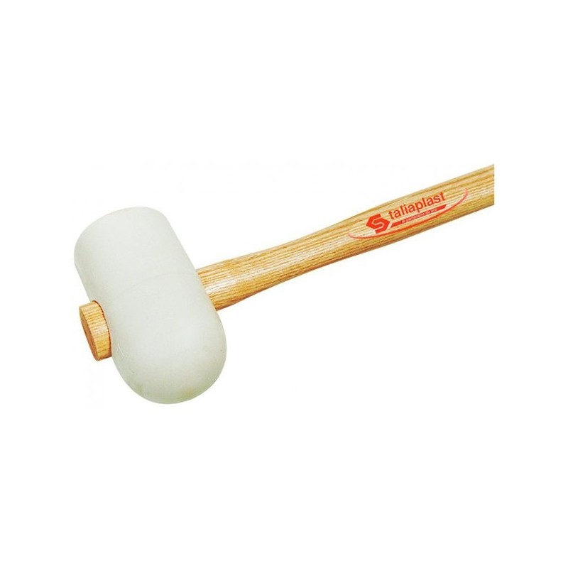 Maillet carreleur blanc ø 65 mm - 500 g 1 pièce(s) maillet carreleur blanc ø 65 mm - 500 g - sofop t