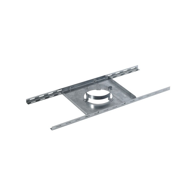 Support plancher galva ø 80/125 mm support plancher galva ø 80/125 mm 1 pièce(s) - tolerie emaillee