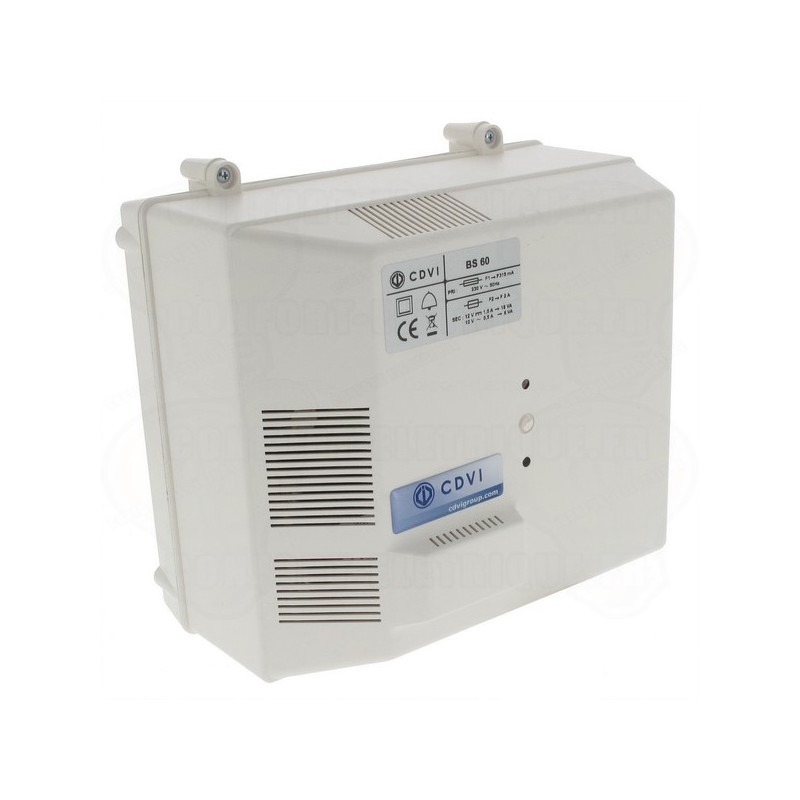 Alimentation 12v régulée secourue alimentation 12v régulée secourue 1 pièce(s) - cdvi